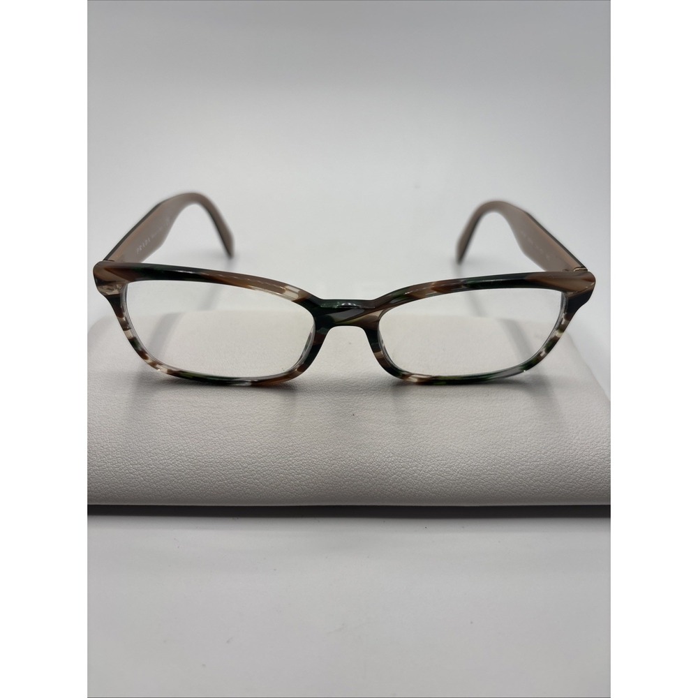 Prada VPR18T CXY-1O1 Eyeglasses Frames Womens Havana/Green Brown 53-16-140 #C297